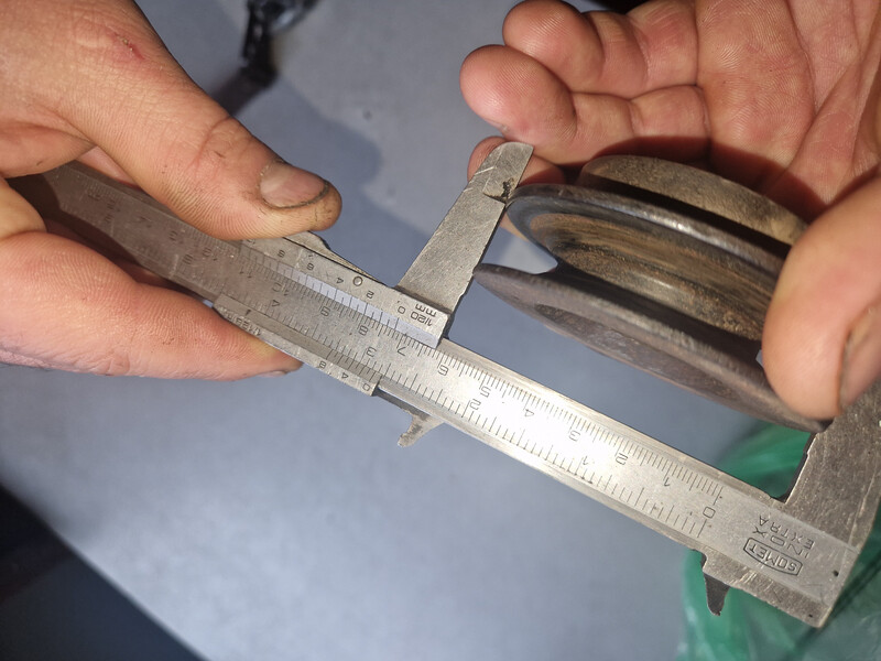 Шкив генератора Volkswagen T4 (Transporter) 1997 г.  2.4 л дизель Белая Церковь