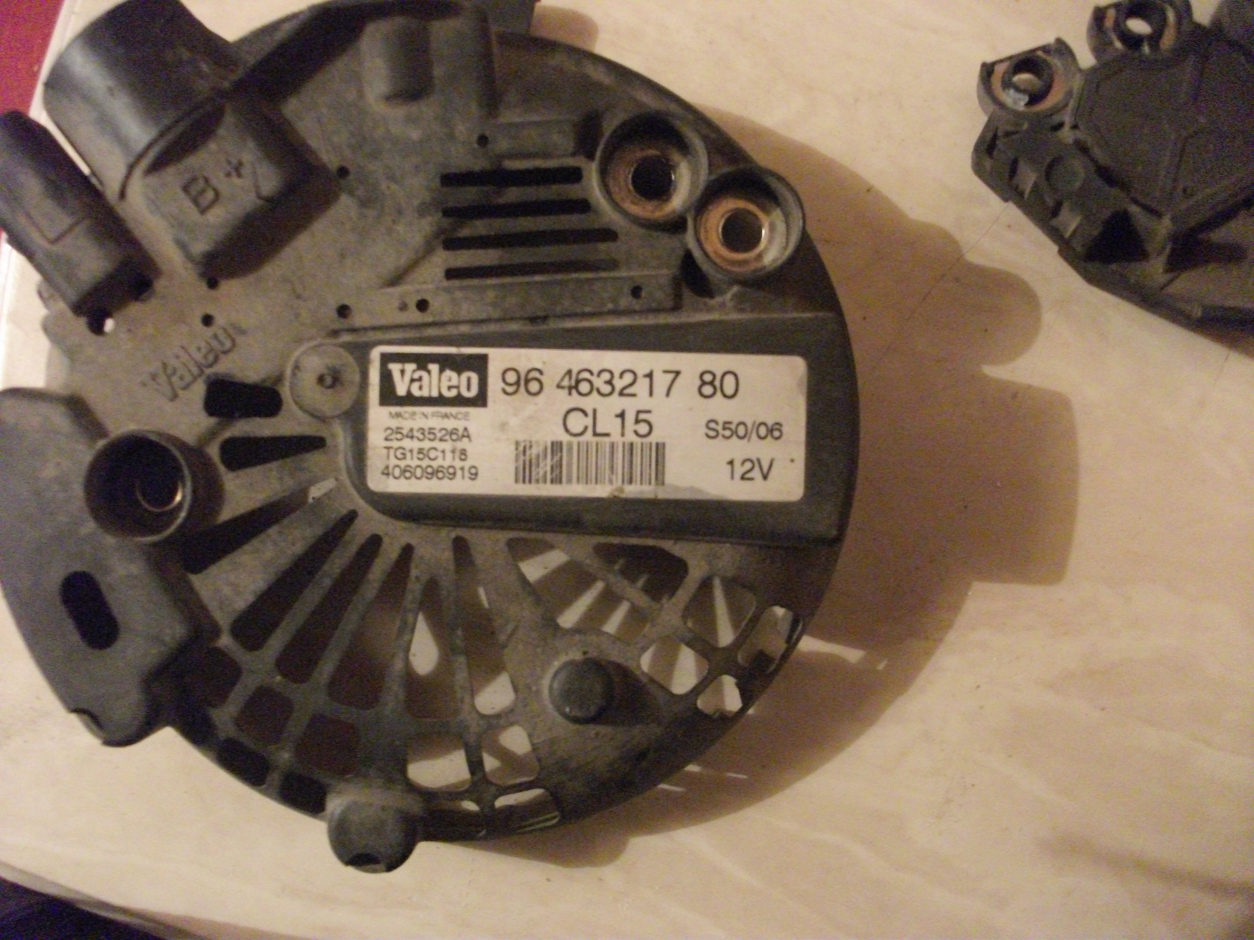 Генератор 9646321780   Citroen C5, Citroen Jumpy, Fiat Scudo, Peugeot Partner