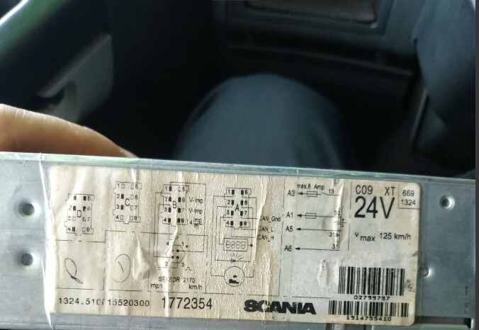 Тахограф SCANIA P  2007  Дизель Вознесенск