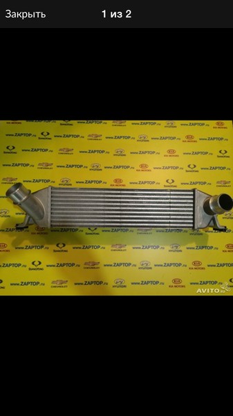 Интеркулер Hyundai H1  2008 2.5 Дизель Одесса