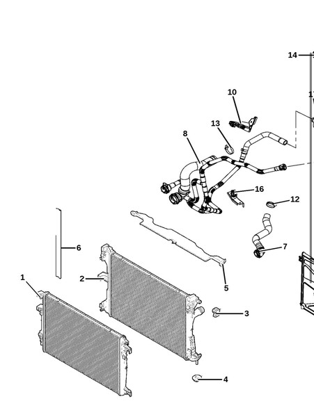 Патрубок радиатора Jeep Renegade  2019 1.3 Бензин Хмельницкий