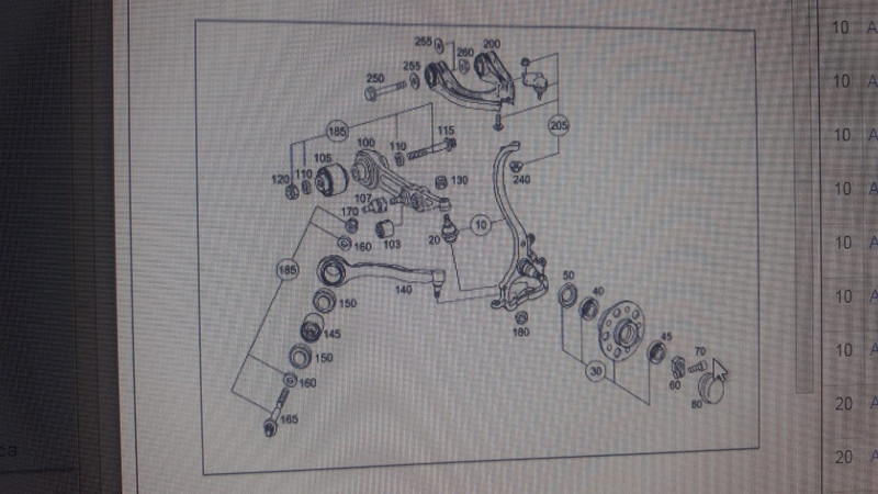 Саленблок Mercedes-Benz E-Class  2002 2.6 Бензин Бахмут