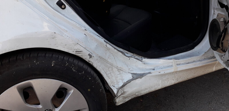 Крило та поріг правий задній Hyundai Accent  2011 1.4 Бензин Черкассы