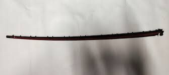 Молдинг переднього скла лівий Skoda Superb 2  2012 Бершадь