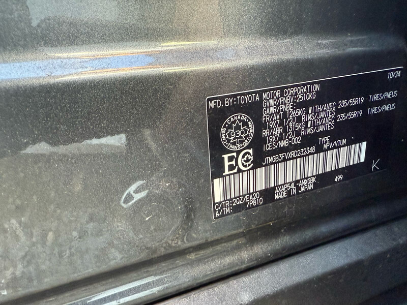 Бампер передний Toyota RAV4  2024 2.5 Гибрид Ужгород