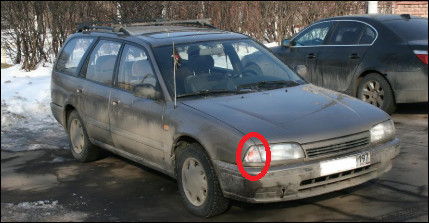 Поворот правий Nissan Primera W10 1996 універсал 2.0 Бензин 