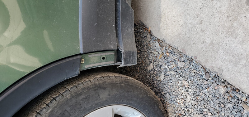 Накладка под арку задняя правая Subaru Outback  2012 універсал 2.5 Бензин 