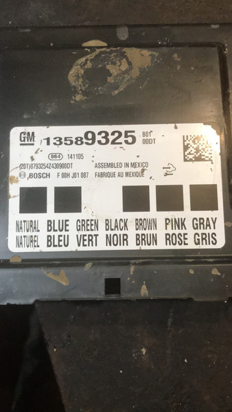 Блок BCM 13589325   Chevrolet Cruze