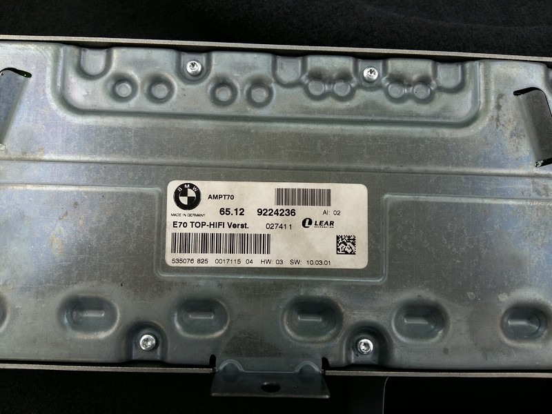 Усилитель музыки BMW X6  2011 купе 3.0 Дизель 
