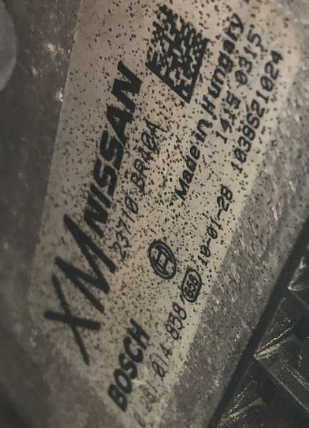 Електронний блок керування двигуном 0281014858   Nissan Qashqai