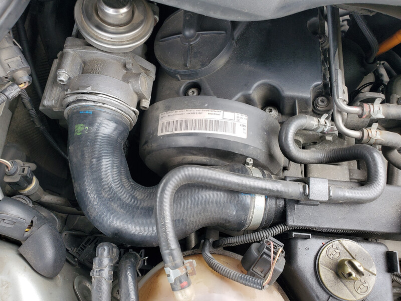 Патрубок интеркулера Skoda Octavia универсал 2009 г.  1.9 л дизель Винница