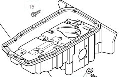 Масляный поддон 0652026   Opel Astra, Opel Combo