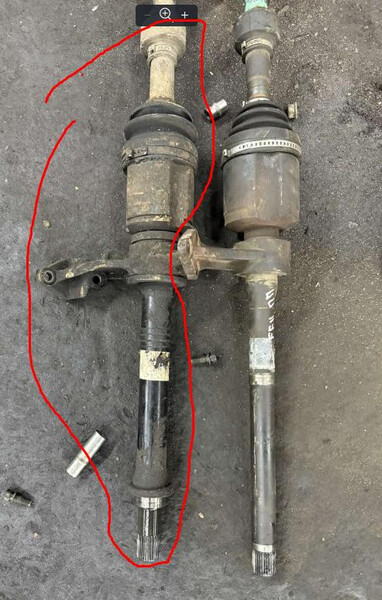 Піввісь права Hyundai Santa FE 2  2007 2.2 Дизель Рівне