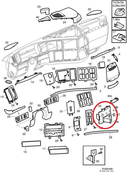 Панель 3175622   Volvo FM