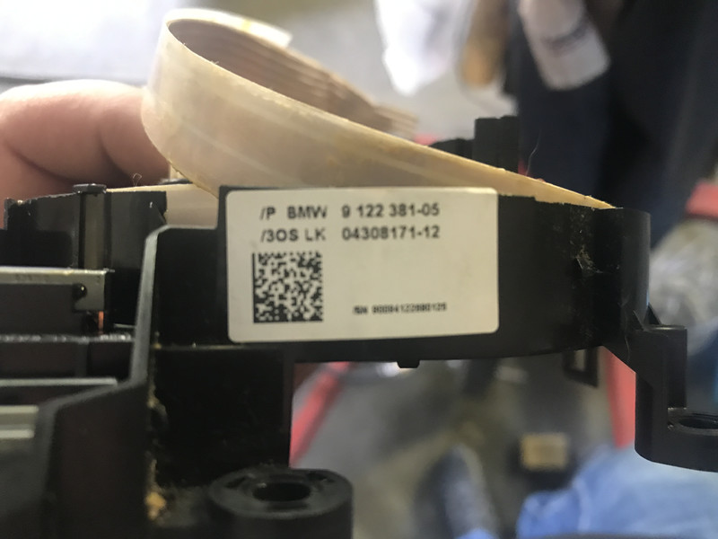 Подрулевой шлейф BMW X5 E70 2012 г.  3.0 л дизель Луцк