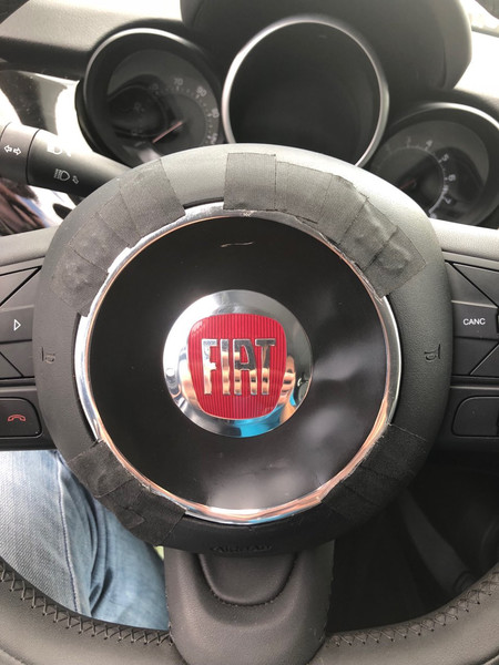 Накладка на руль Fiat 500X  2016 хэтчбек 2.0 Бензин Киев