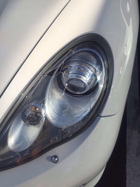 Фара передняя Лева, Порш панамэра 2010-2011 год (можно просто стекло) Porsche Panamera  2010 4.0 Бензин 