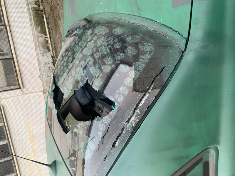 Стекло заднее Citroen C5 хэтчбек 2006 г.  2.0 л бензин Краматорск