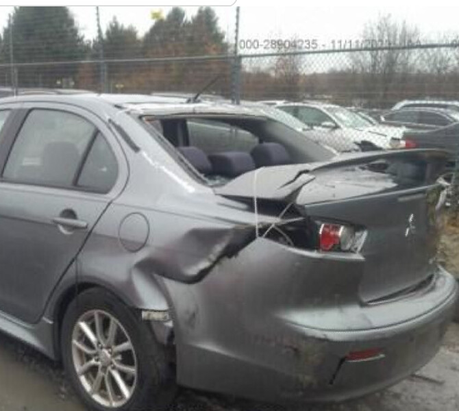 Стекло заднее Mitsubishi Lancer  2016 2.0 Бензин Кривой Рог