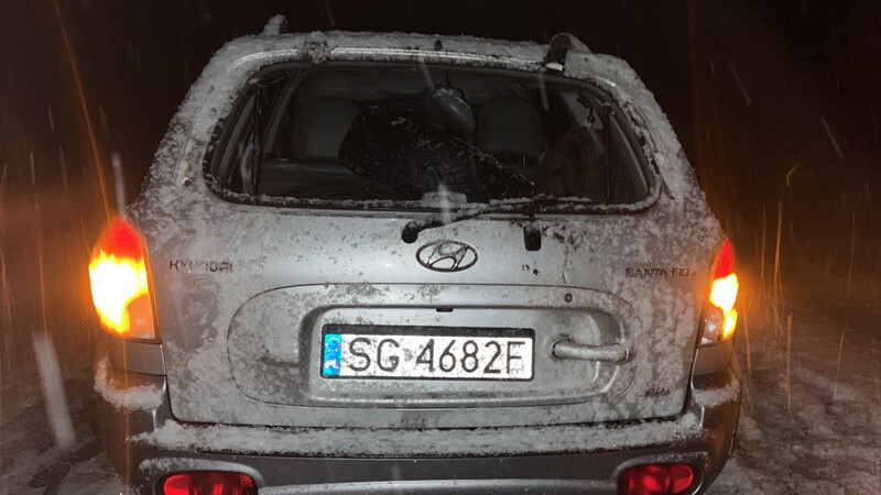 Стекло ляды Hyundai Santa FE  2003 2.0 Дизель Яворов
