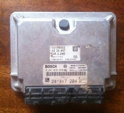 Блок управления двигателем 62 35 497   Opel Omega