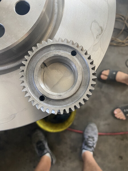 Звездочка коленвала 2kd Toyota Hiace  2004 2.5 Дизель Одесса