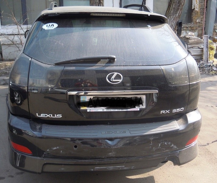 Бампер задний, нижний спойлер Lexus RX 2007 р.  3.5 л бензин Київ