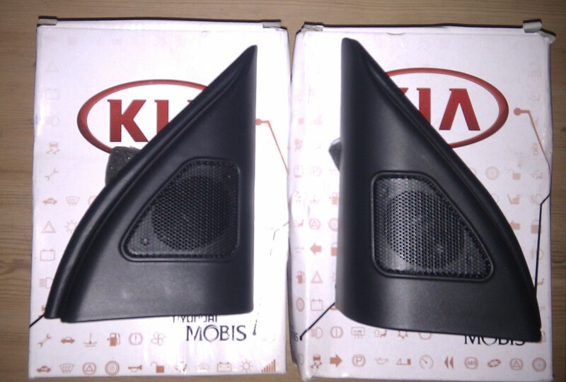 Треугольники зеркал под твиттеры Hyundai Accent  2008 1.4 Бензин 