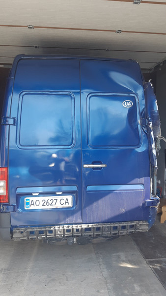 Правый бок Mercedes Sprinter база 4025, длинный, высокий 2004 г.  2.2 л дизель Херсон