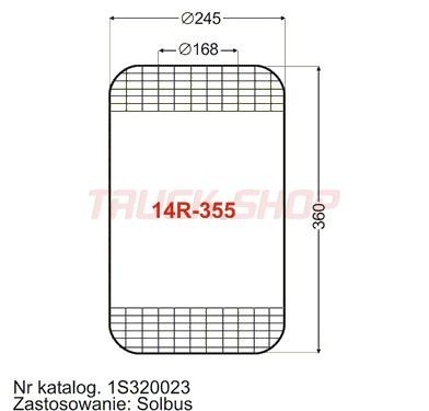 Пневмоподушка DAF FA 2005 г.  Хмельницкий