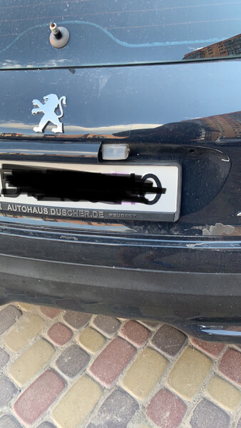Підсвітка номера Peugeot 206  2009 хетчбек 1.4 Бензин 