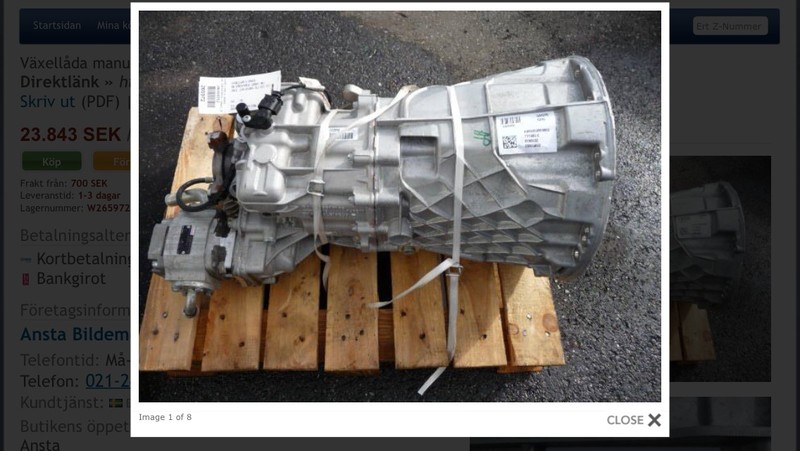 КПП A9062605600   Mercedes Sprinter