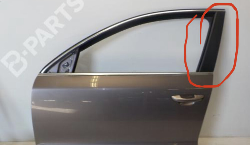 Накладка двери Skoda Superb 2  2009 хэтчбек 2.0 Дизель Бердичев