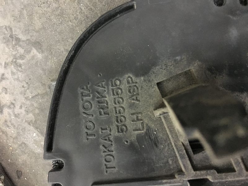 Стекло левого зеркала 565655 LH   Lexus ES