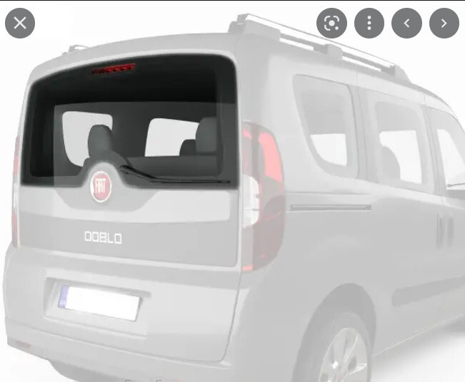 Заднее стекло Fiat Doblo 2012 г.  Киев