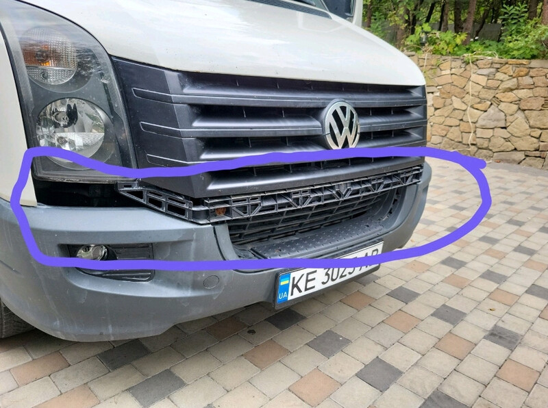 Ресничка Volkswagen Crafter  2007 2.5 Дизель Новомосковск