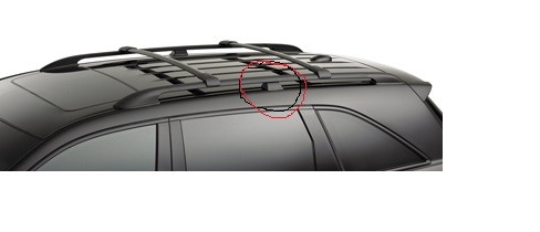Кронштейны центральные рейлингов Acura MDX  2008 3.7 Бензин Киев