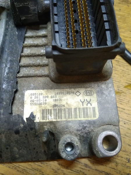 Ecu двигателя Opel Astra 2004 г.  1.4 л бензин Одесса