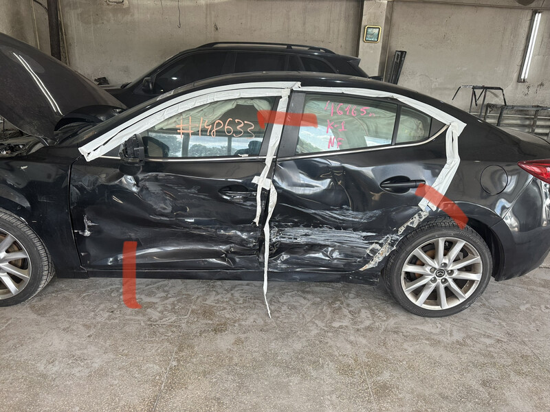 Порог со стойкой Mazda 3 BM 2017 г.  2.0 л бензин