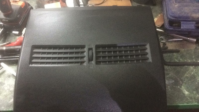 Верхняя накладка на торпеду с воздуховодами черного цвета Nissan Tiida C11  2008 1.6 Бензин Краматорск