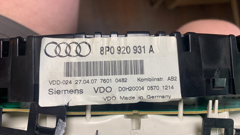 Щиток приборов Audi A3 1.8 2007 универсал 2.0 Дизель Тернополь