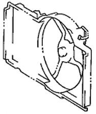 Кожух вентилятора Toyota Camry CAMRY (SED) SXV1#,VCV1# 1992 3.0 Бензин Одеса