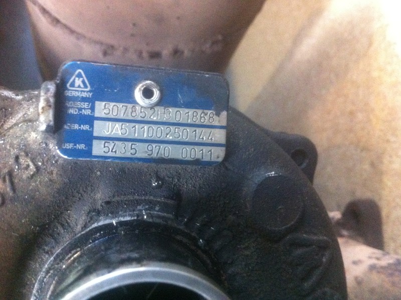 Ремкомплект турбіни 507852H301868   Renault Kangoo