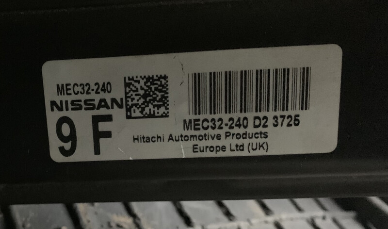 Эбу mec 32-240 Nissan Almera N16  2003 хэтчбек 1.5 Бензин Сутиски