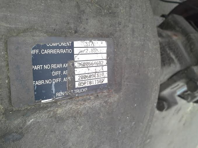 Задній міст 2006091317   Renault Premium