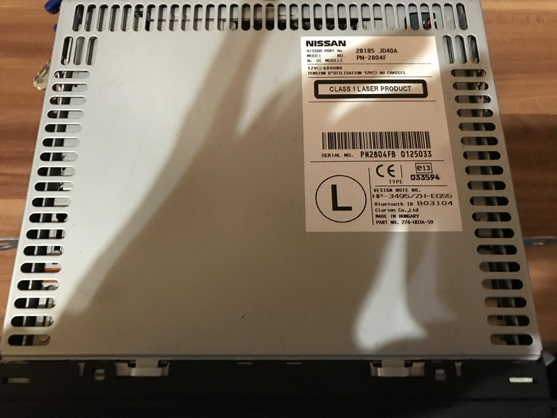 Перехідник на авто магнітолу Nissan Patrol Y61  2005 3.0 Дизель 