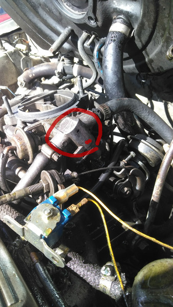 Автоматический регулятор быстрого холостого хода карбюратора nikki Mazda 626  1992 хетчбек 1.8 Бензин 