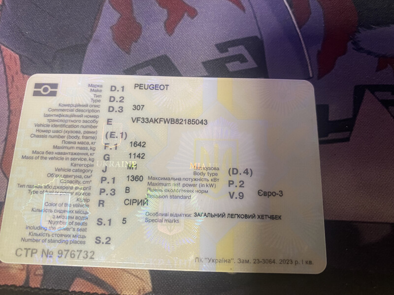 Блок двигателя голый Peugeot 307  2002 купе 1.4 Бензин Луцк