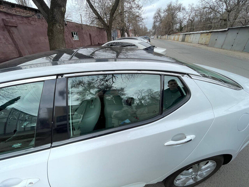 Молдинг верхний задней левой двери Kia Optima 3  2013 2.4 Бензин Одесса