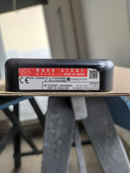 Радар Mazda 6 2017 г.  2.0 л бензин